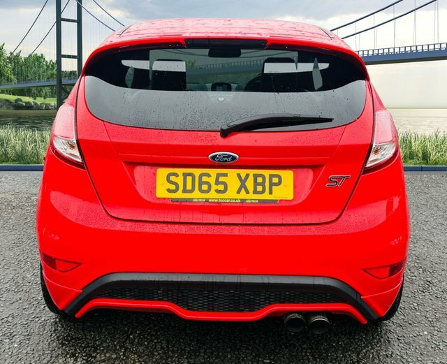 Ford Fiesta 1.6T Ecoboost St-2 Hatchback Eur SD65XBP Red #4