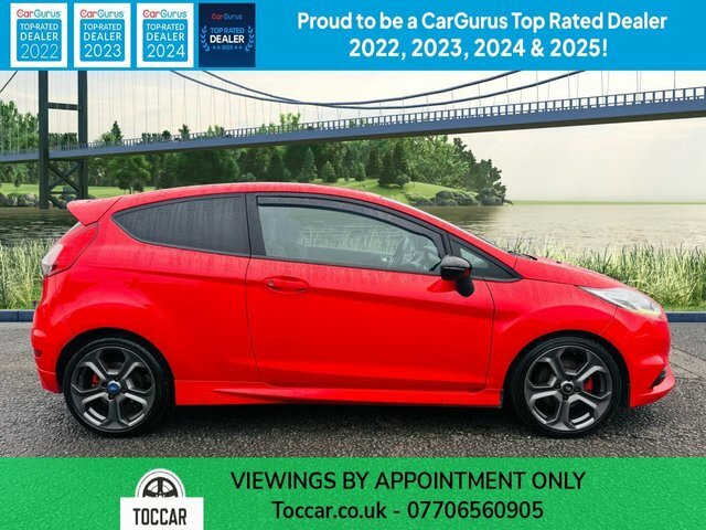 Ford Fiesta 1.6T Ecoboost St-2 Hatchback Eur SD65XBP Red #2