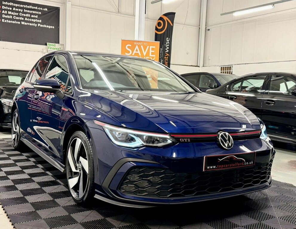 Volkswagen Golf Hatchback 2.0 Tsi Gti Dsg Euro 6 Ss 20212 Blue