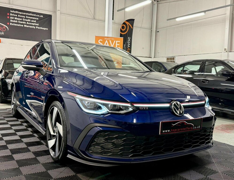 Volkswagen Golf Hatchback 2.0 Tsi Gti Dsg Euro 6 Ss 20212 MK21YSF Blue #4