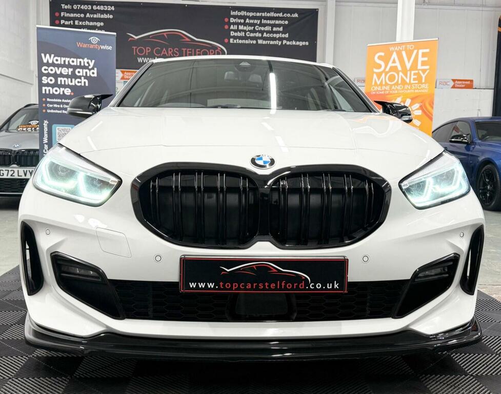 BMW 1 Series Hatchback 2.0 120D M Sport Xdrive Euro 6 Ss YL69HPA White #2