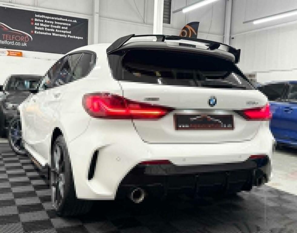 BMW 1 Series Hatchback 2.0 120D M Sport Xdrive Euro 6 Ss YL69HPA White #3