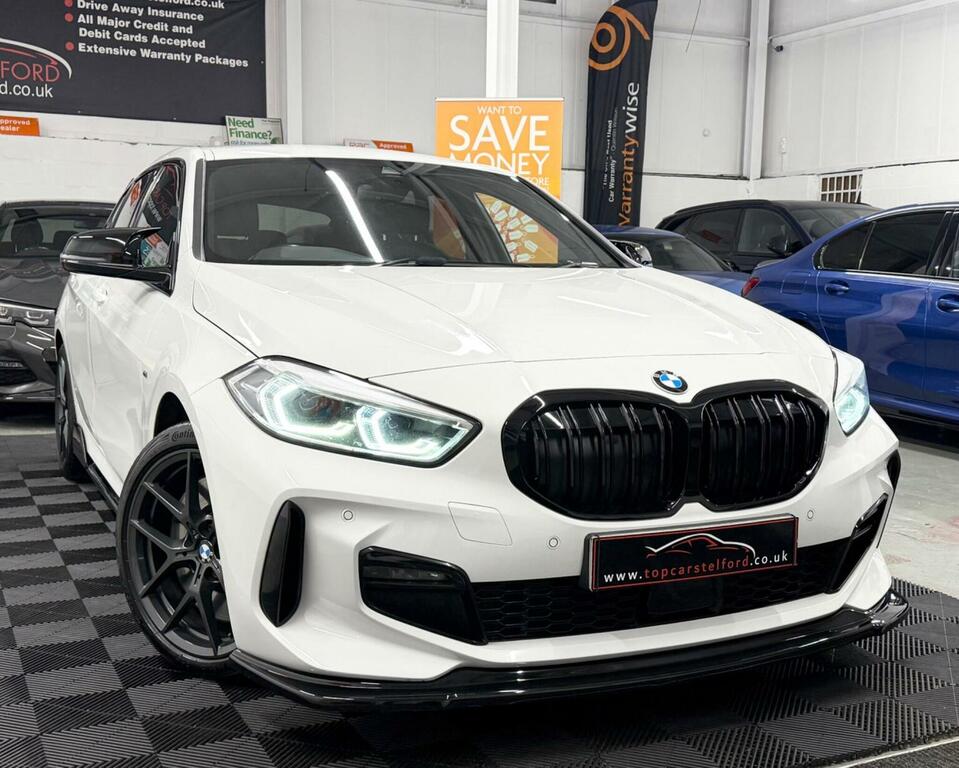 BMW 1 Series Hatchback 2.0 120D M Sport Xdrive Euro 6 Ss YL69HPA White #5