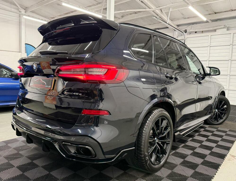 BMW X5 Suv 3.0 45E 24Kwh M Sport Xdrive Euro 6 Ss EF70UBC Black #6