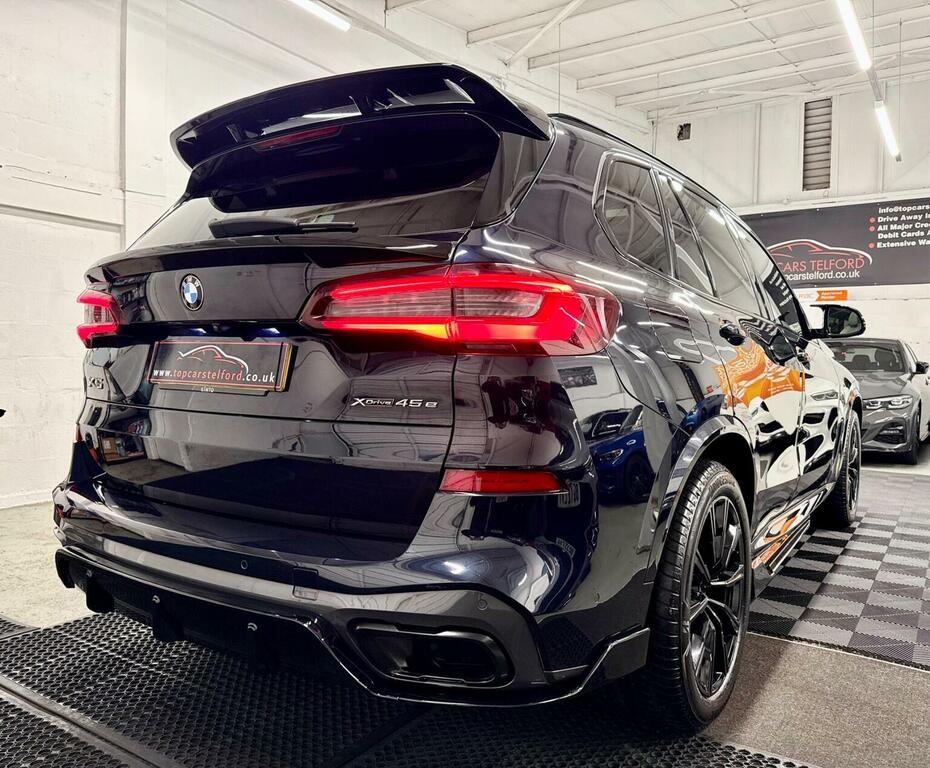 BMW X5 Suv 3.0 45E 24Kwh M Sport Xdrive Euro 6 Ss EF70UBC Black #2