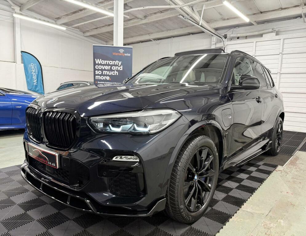 BMW X5 Suv 3.0 45E 24Kwh M Sport Xdrive Euro 6 Ss EF70UBC Black #4