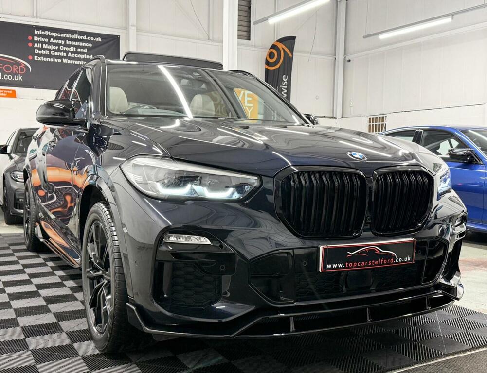 BMW X5 Suv 3.0 45E 24Kwh M Sport Xdrive Euro 6 Ss EF70UBC Black #3
