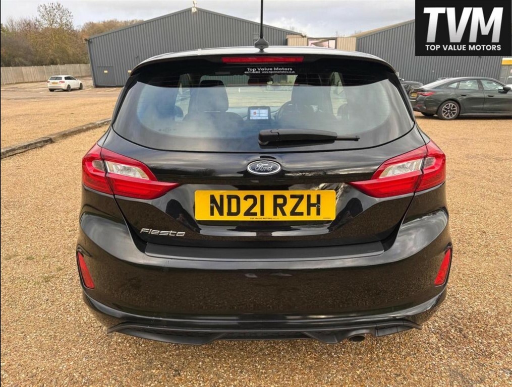 Ford Fiesta 1.0T Ecoboost Mhev Sport Euro 6 Ss ND21RZH Black #6