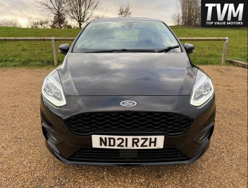 Ford Fiesta 1.0T Ecoboost Mhev Sport Euro 6 Ss ND21RZH Black #2