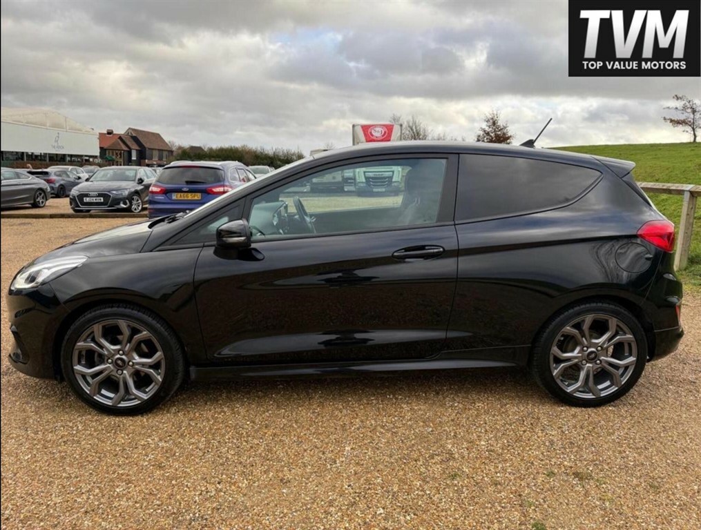 Ford Fiesta 1.0T Ecoboost Mhev Sport Euro 6 Ss ND21RZH Black #4
