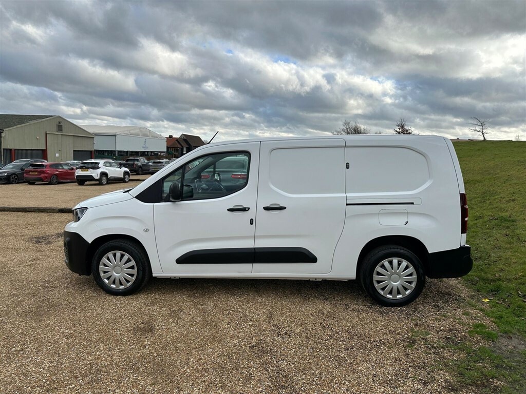 Peugeot Partner 1.5 Bluehdi 950 Professional Long Panel Van Lwb Eu MJ20SVU White #3