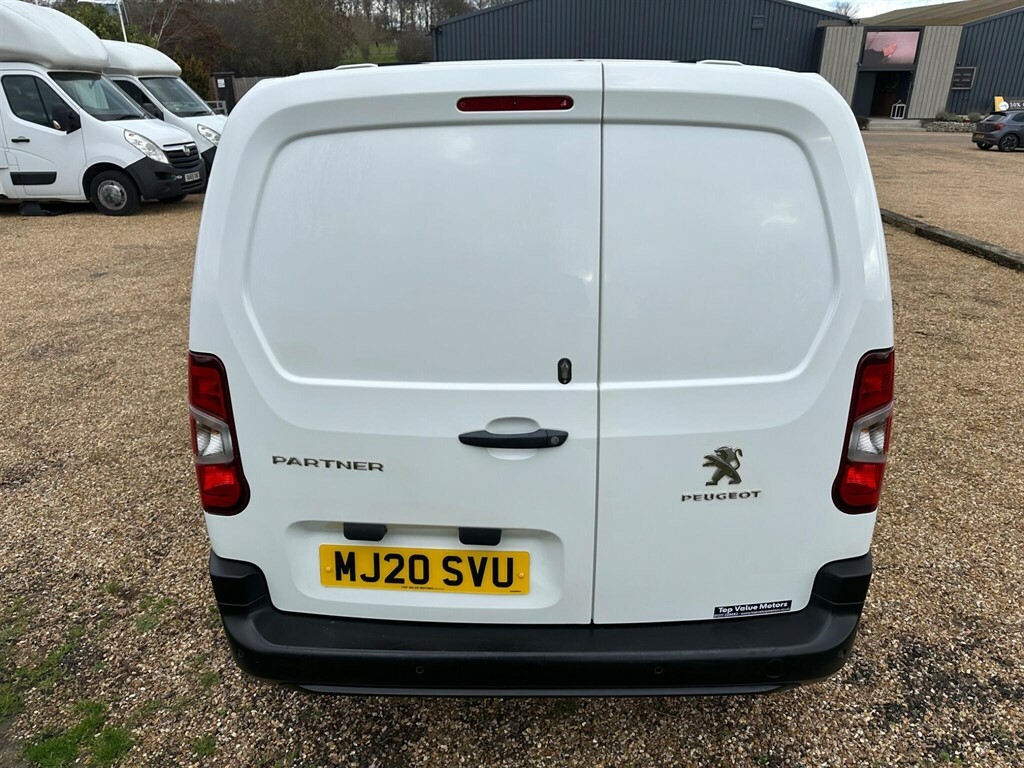 Peugeot Partner 1.5 Bluehdi 950 Professional Long Panel Van Lwb Eu MJ20SVU White #6