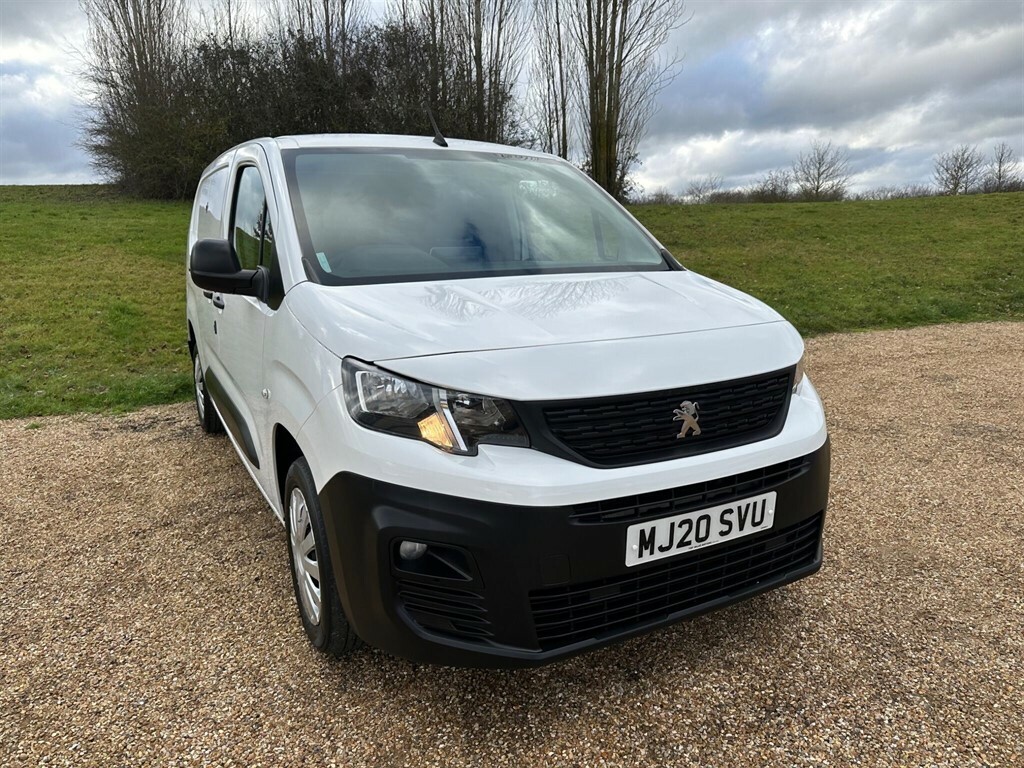 Peugeot Partner 1.5 Bluehdi 950 Professional Long Panel Van Lwb Eu White