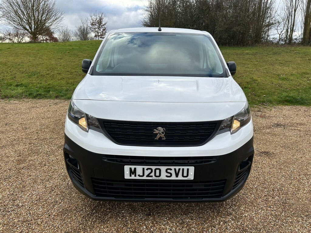 Peugeot Partner 1.5 Bluehdi 950 Professional Long Panel Van Lwb Eu MJ20SVU White #2