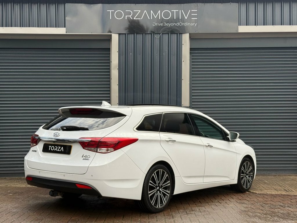 Hyundai I40 Diesel AV65BUP White #4