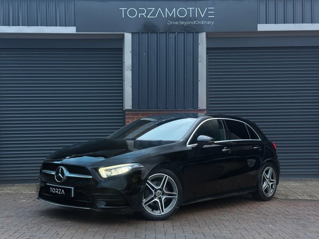 Mercedes-Benz A Class A 180 D Amg Line Premium GU19KTA Black #3