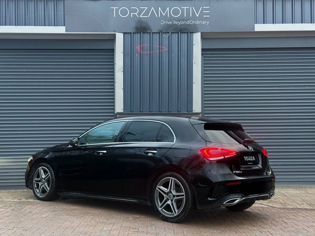 Mercedes-Benz A Class A 180 D Amg Line Premium GU19KTA Black #4