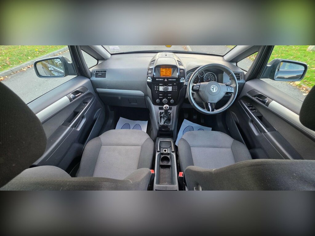 Vauxhall Zafira 1.8 16V Design Euro 5 Black #2