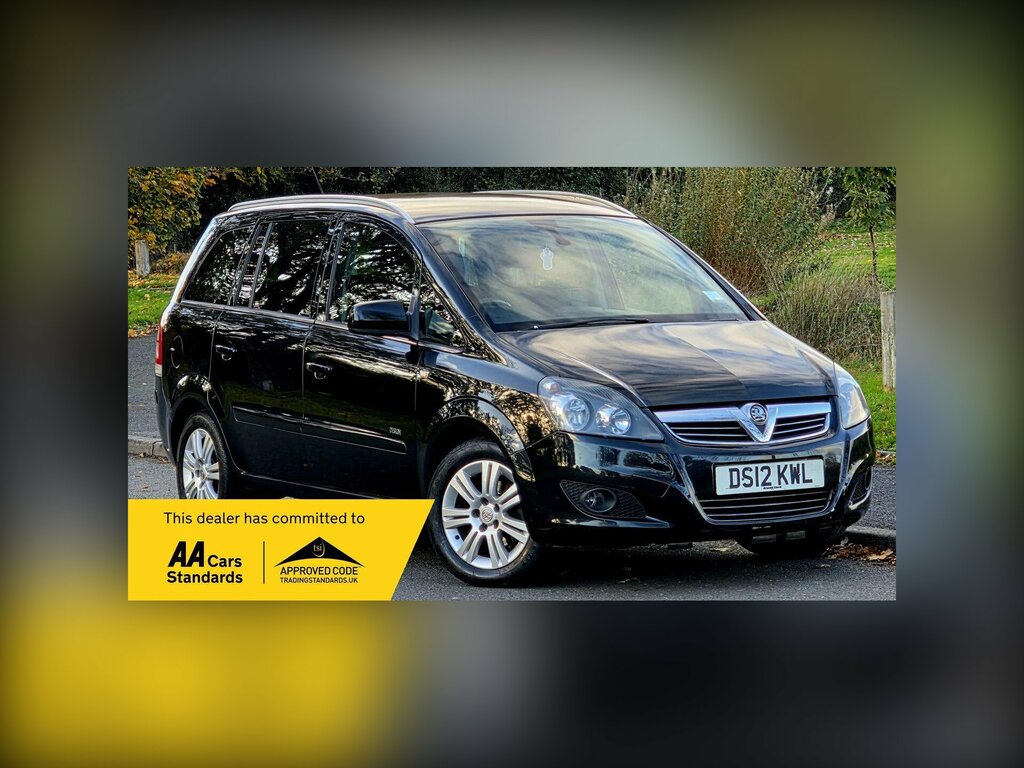 Vauxhall Zafira 1.8 16V Design Euro 5 Black