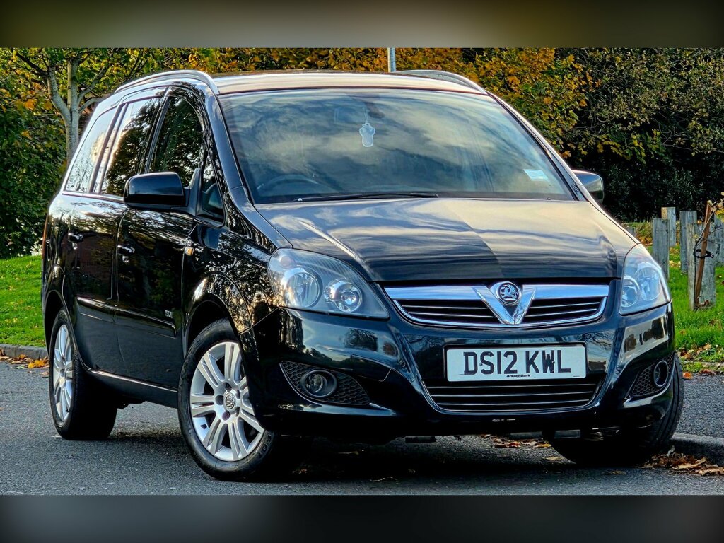 Vauxhall Zafira 1.8 16V Design Euro 5 Black #3