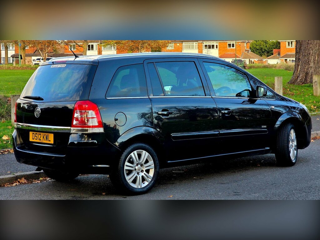 Vauxhall Zafira 1.8 16V Design Euro 5 Black #6