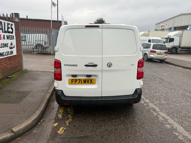 Vauxhall Vivaro 2021 1.5 Turbo D 2700 Dynamic Panel Van 6Dr FP71MVX White #6