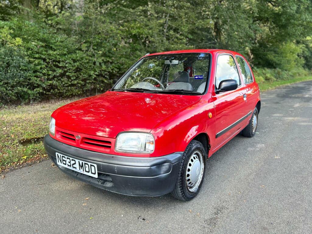 Nissan Micra Hatchback Red #3