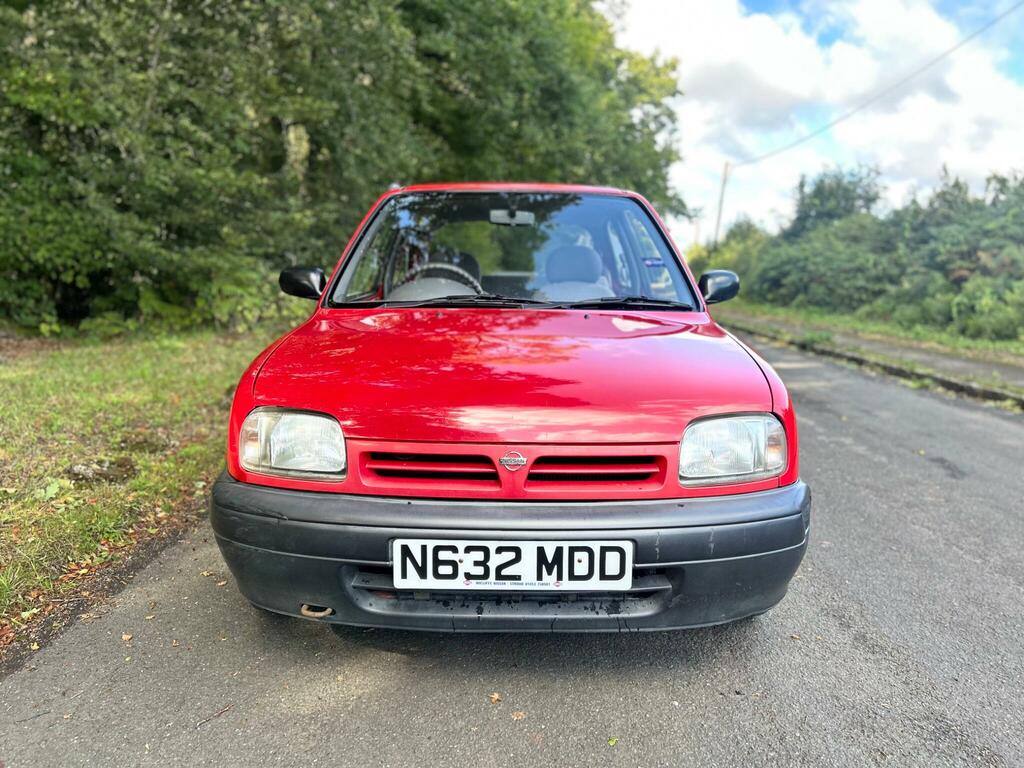Nissan Micra Hatchback Red #2