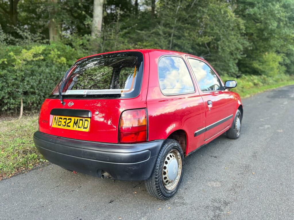 Nissan Micra Hatchback Red #8