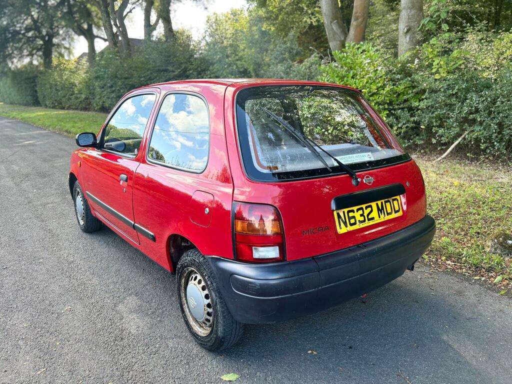 Nissan Micra Hatchback Red #4