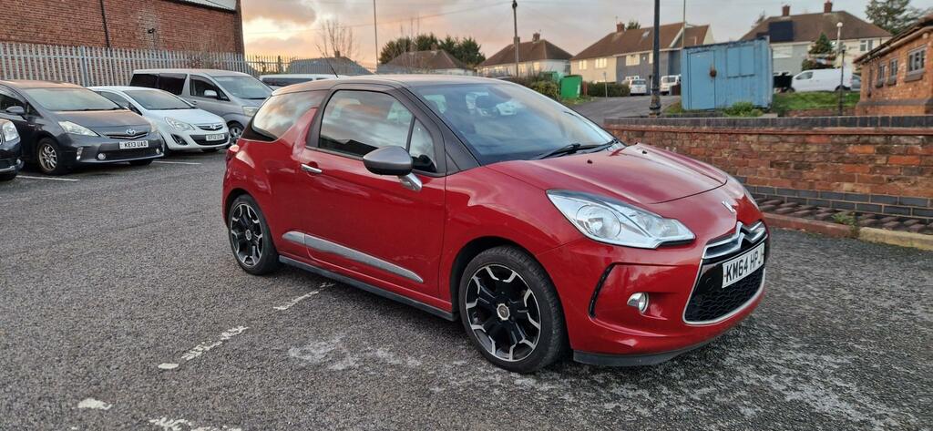 Citroen DS3 1.6 Vti Dstyle Plus Hatchback KM64HPJ Red #2