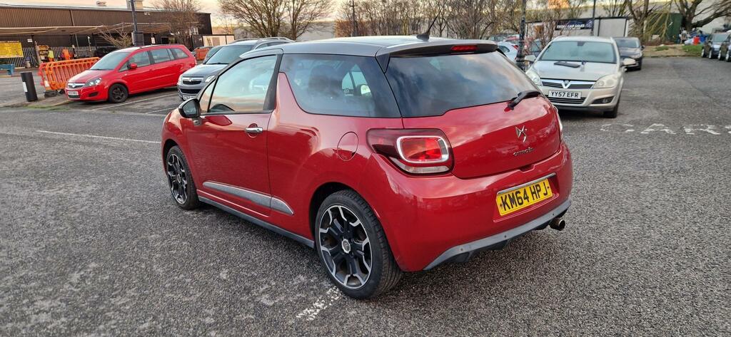 Citroen DS3 1.6 Vti Dstyle Plus Hatchback KM64HPJ Red #5