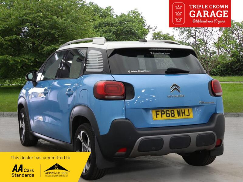 Citroen C3 Aircross Puretech Flair Ss FP68WHJ Blue #2