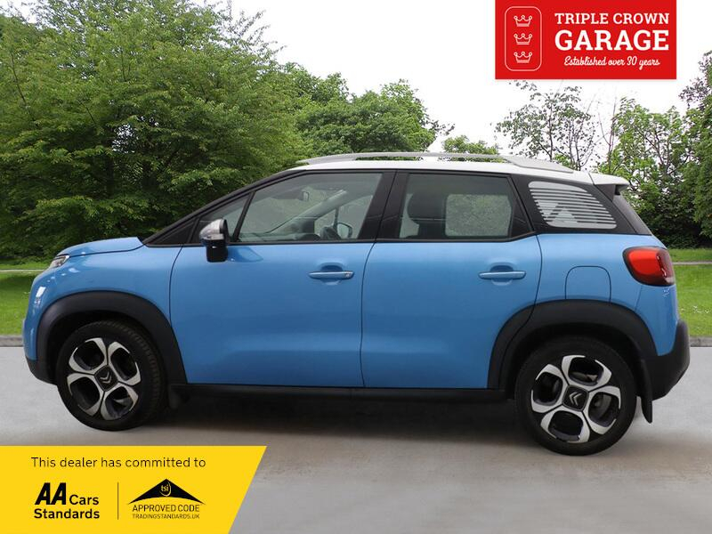 Citroen C3 Aircross Puretech Flair Ss FP68WHJ Blue #3