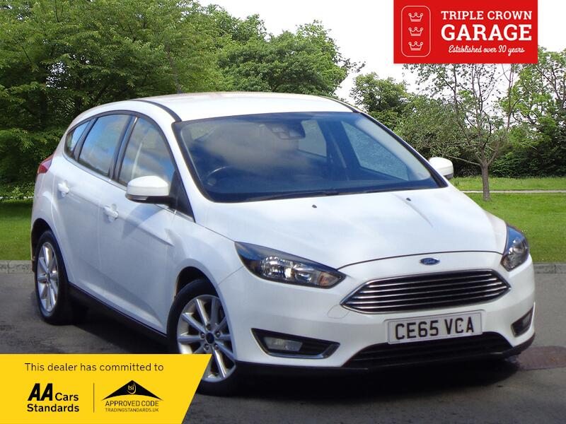 Ford Focus Titanium White