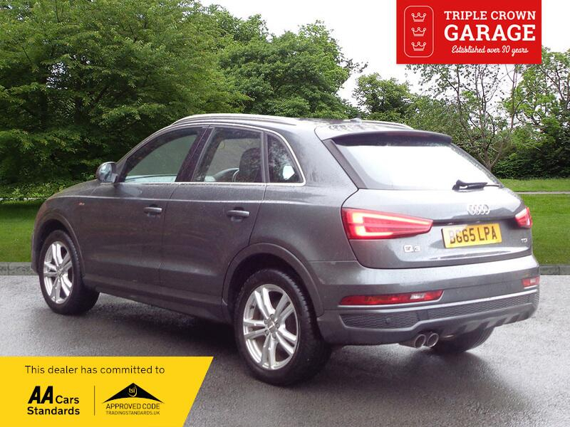 Audi Q3 Tdi S Line BG65LPA Grey #2