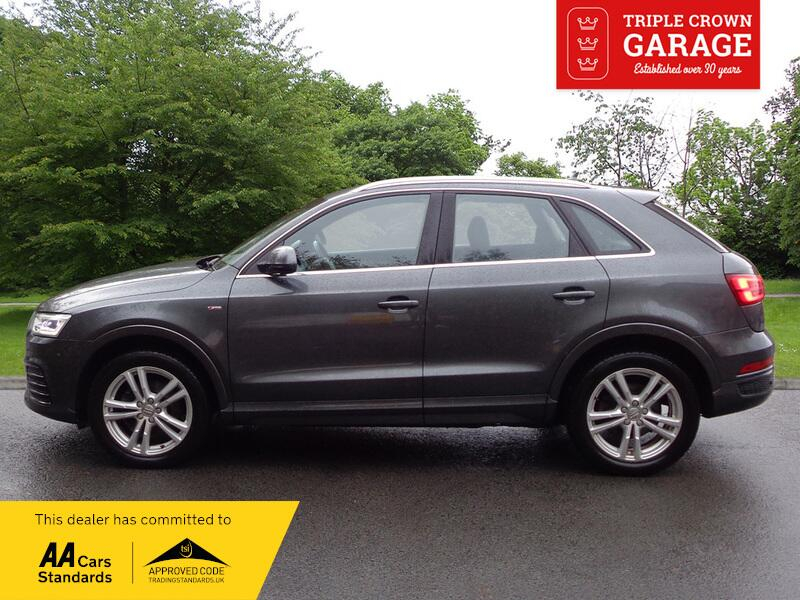 Audi Q3 Tdi S Line BG65LPA Grey #3