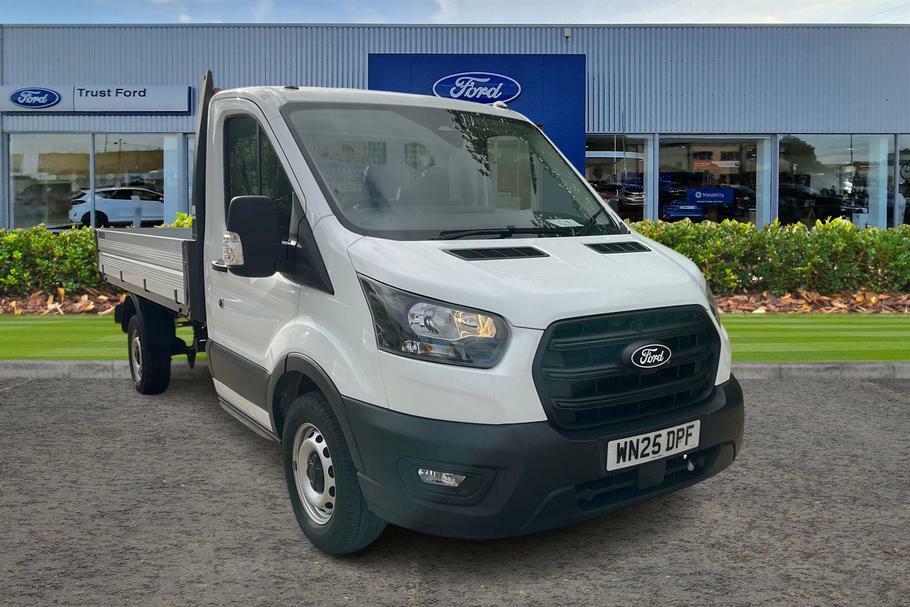 Ford Transit Custom 350 Leader L2 Mwb Single Cab Tipper Rwd 2.0 Ecoblu White