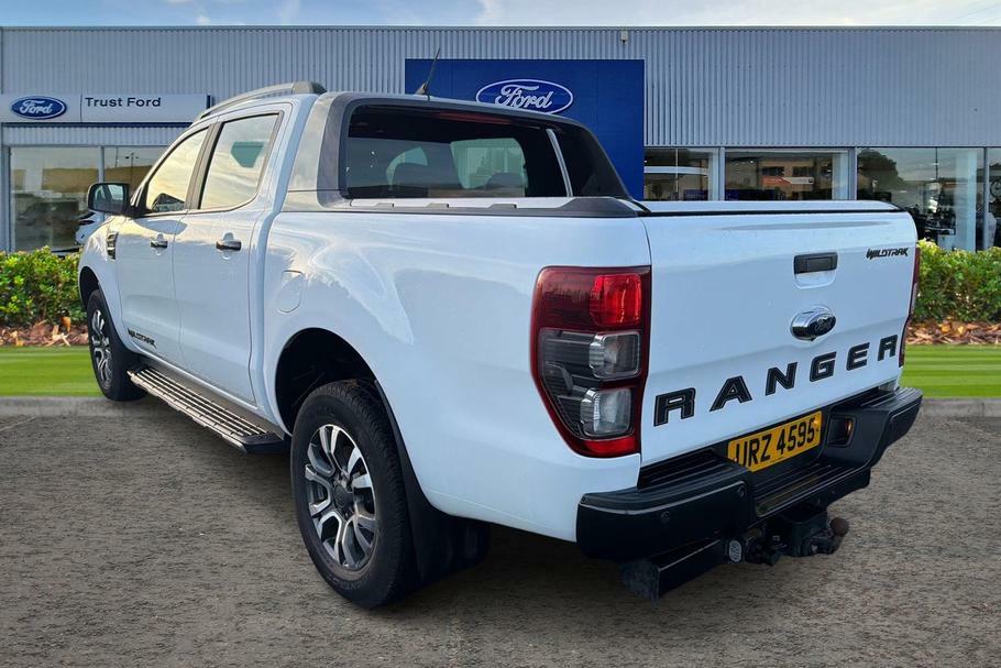 Ford Ranger Wildtrak 2.0 Ecoblue 213Ps 4X4 Double Cab Pic URZ4595 White #2