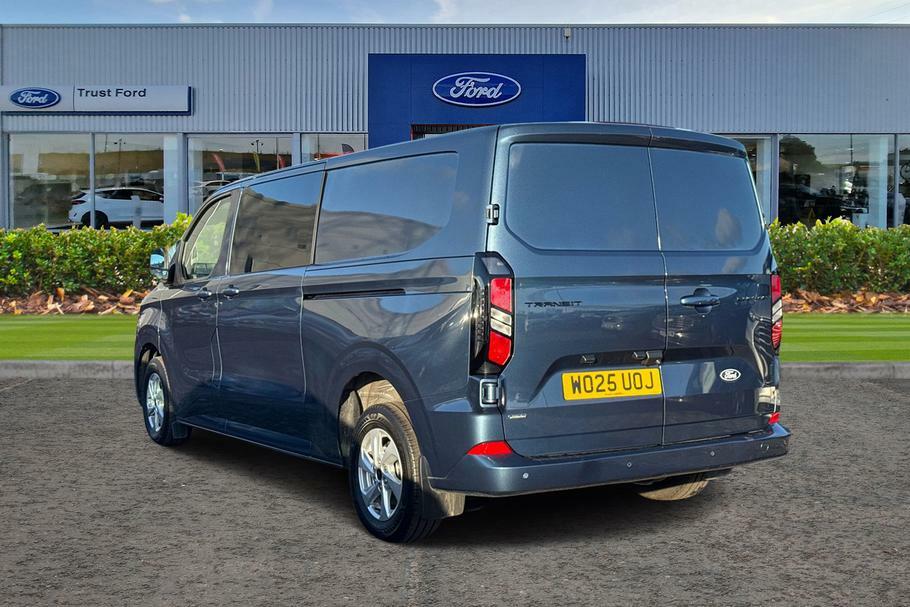 Ford Transit Custom 320 Limited L2 Lwb Double Cab In Van Fwd 2.5 WO25UOJ Blue #2