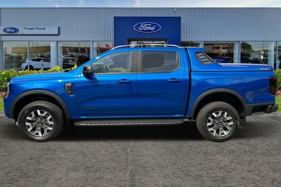 Ford Ranger Wildtrak 2.3 Ecoboost Phev 4X4 Double Cab Pic EK25DMF Blue #5