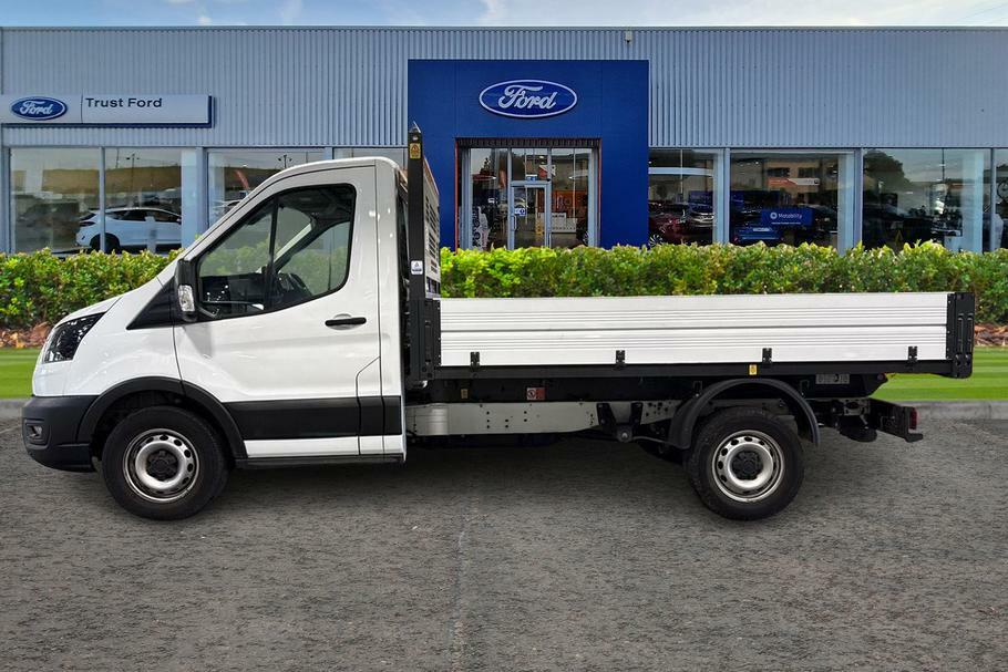 Ford Transit Custom 350 Leader L2 Mwb Single Cab Tipper Rwd 2.0 Ecoblu WR25CMO White #4