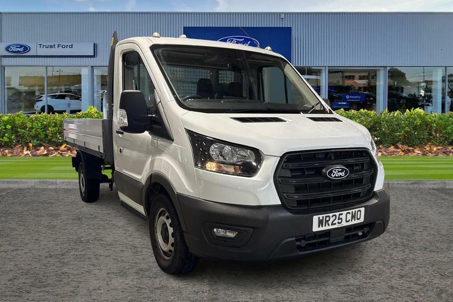 Ford Transit Custom 350 Leader L2 Mwb Single Cab Tipper Rwd 2.0 Ecoblu White