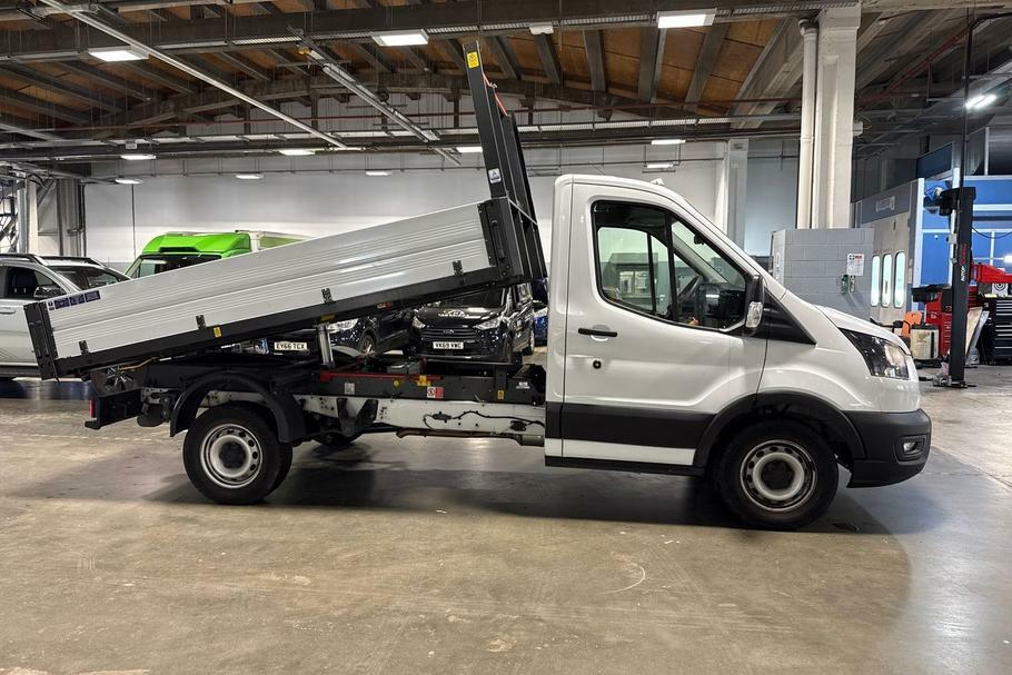 Ford Transit Custom 350 Leader L2 Mwb Single Cab Tipper Rwd 2.0 Ecoblu WR25CMO White #5