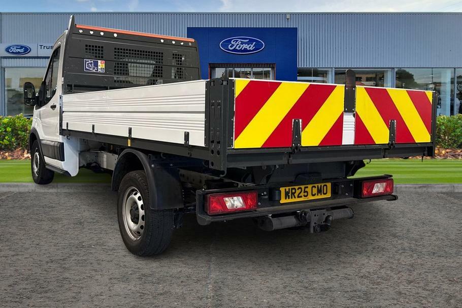Ford Transit Custom 350 Leader L2 Mwb Single Cab Tipper Rwd 2.0 Ecoblu WR25CMO White #2