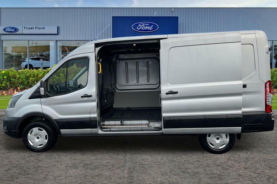 Ford Transit Custom 350 Trend L3 H2 Lwb Medium Roof Rwd 135Kw 68Kwh Da IMZ8907 Silver #5