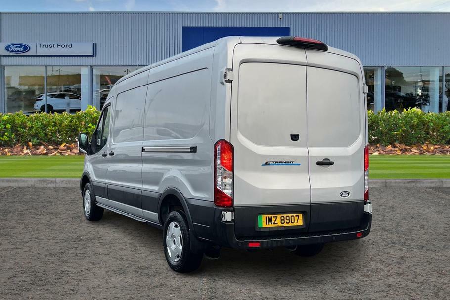 Ford Transit Custom 350 Trend L3 H2 Lwb Medium Roof Rwd 135Kw 68Kwh Da IMZ8907 Silver #2