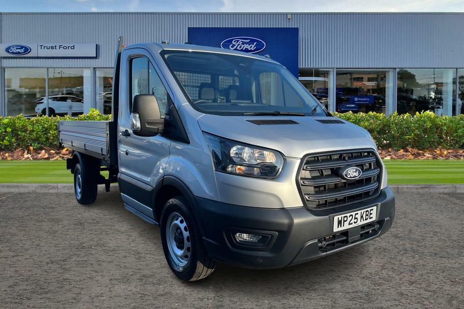 Ford Transit Custom 350 Leader L2 Mwb Single Cab 1 Way Tipper Rwd 2.0 Silver