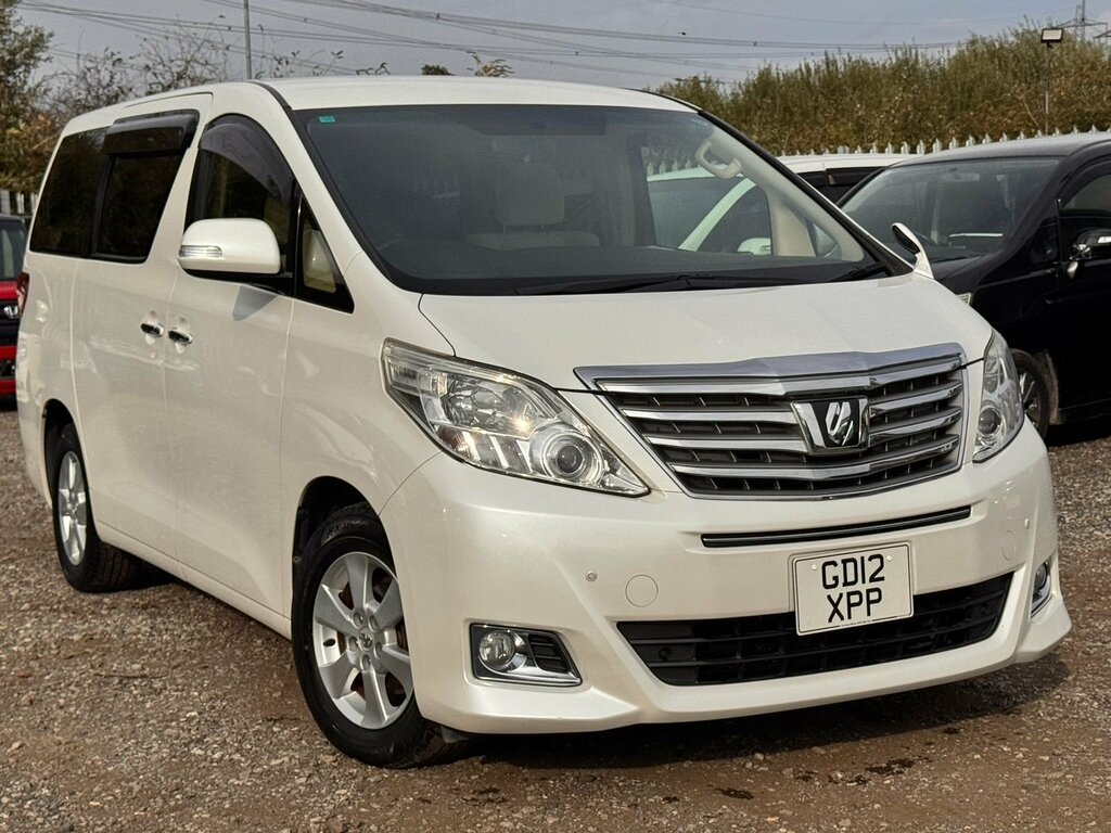 Toyota Alphard Vellfire 2.4 8 Seats Cruise Control 47000 Mil GD12XPP White #2