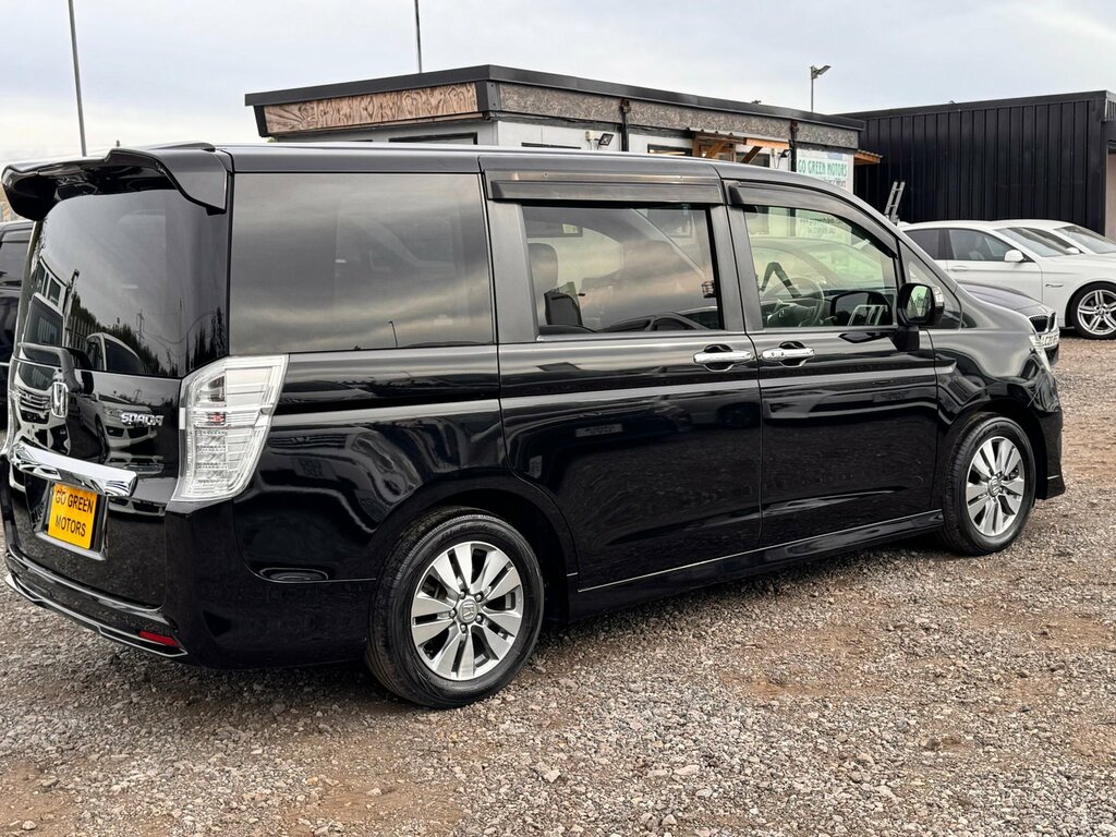 Honda StepWagon Spada G Auction Grade 4 Carplay Alloys 64000 Miles Black #5